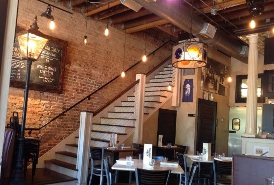 Image of the inside dining area at The Place 